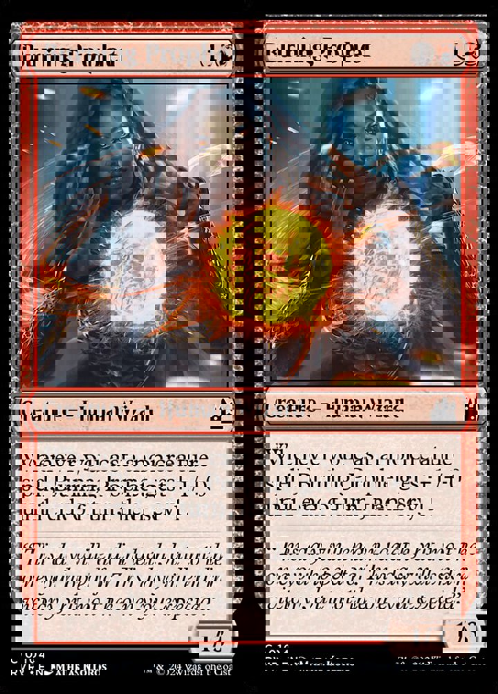 Burning Prophet
