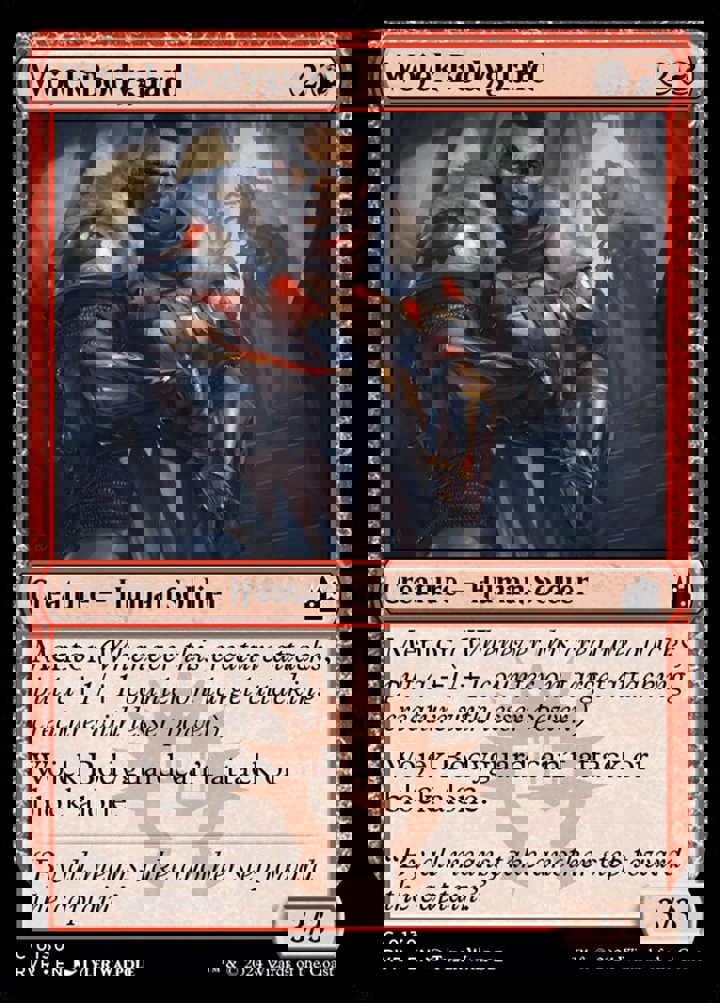 Wojek Bodyguard