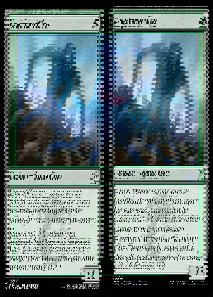 Experiment One