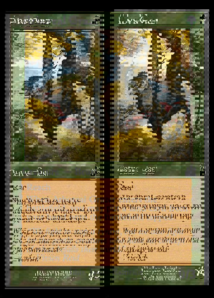 Arboreal Grazer