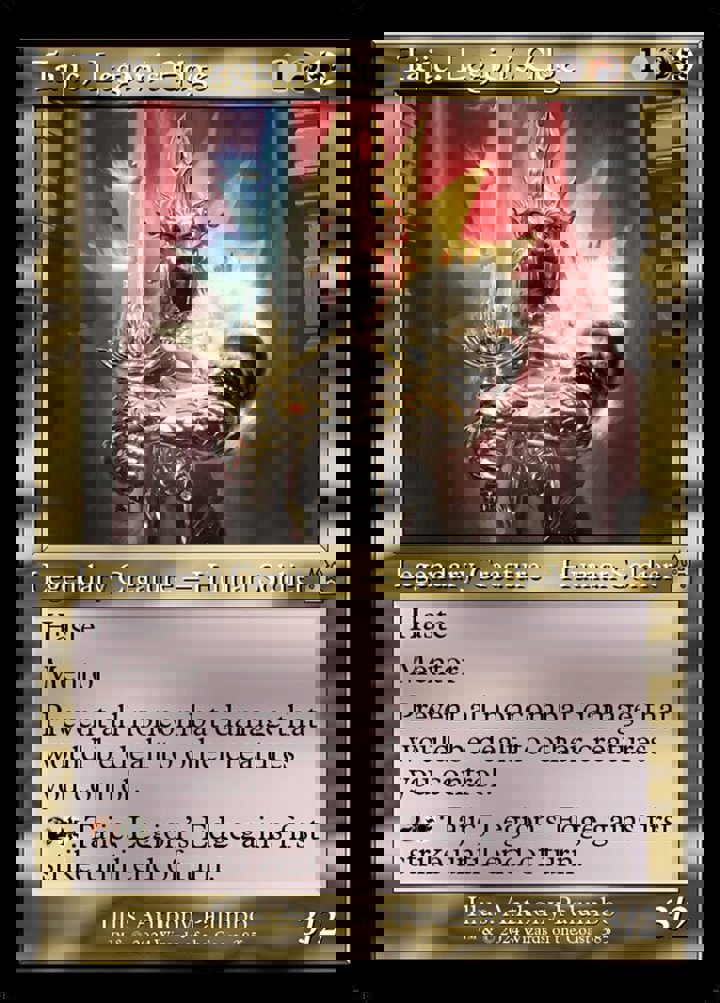 Tajic, Legion's Edge (V.1)