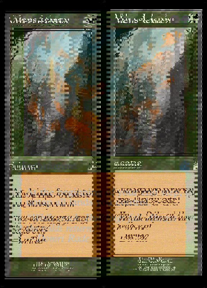 Wilderness Reclamation