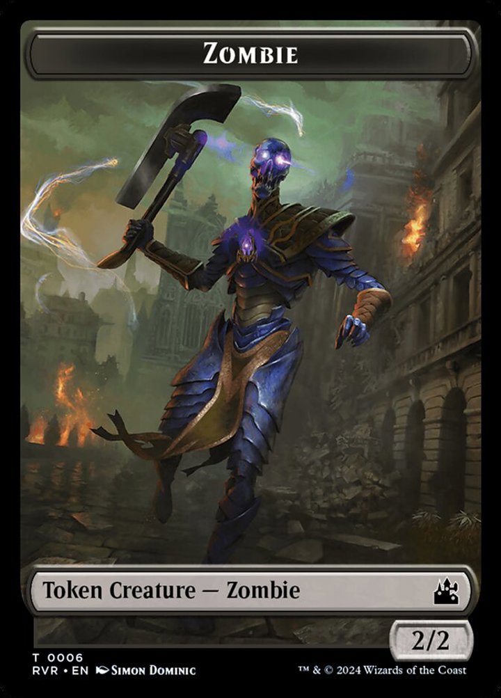 Zombie Token (Black 2/2)