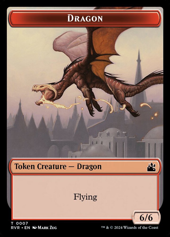 Dragon Token (Red 6/6)