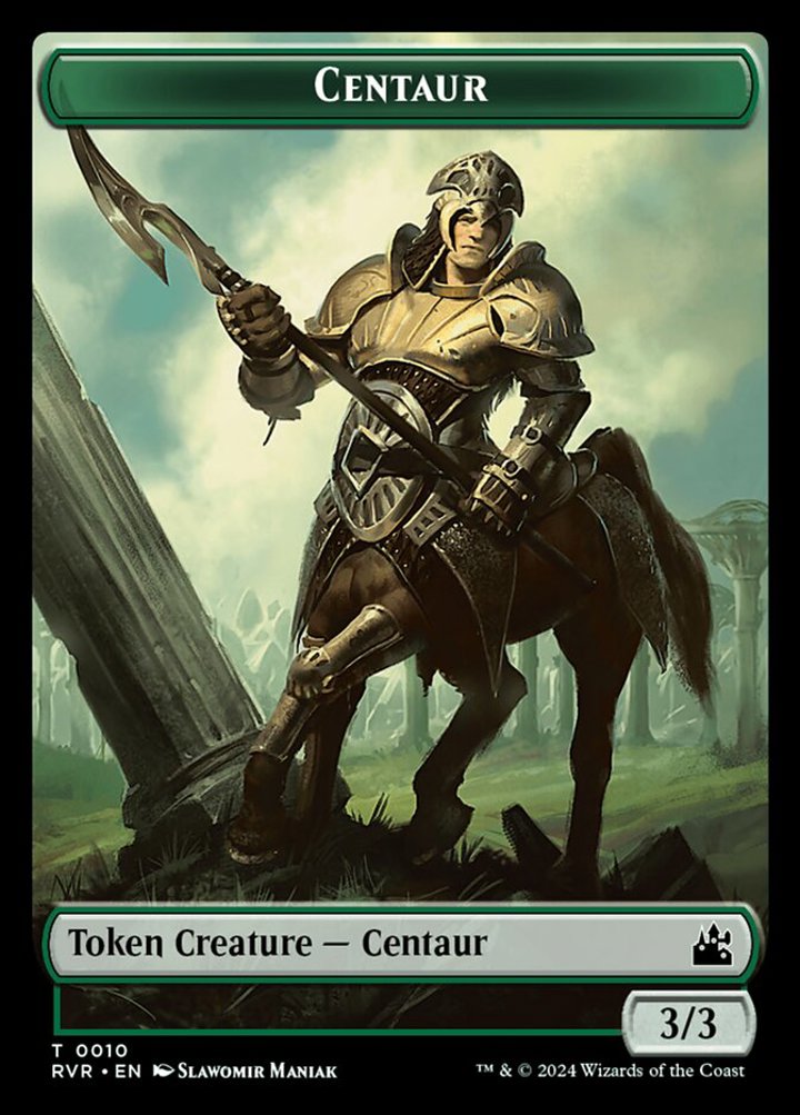 Centaur Token (Green 3/3)