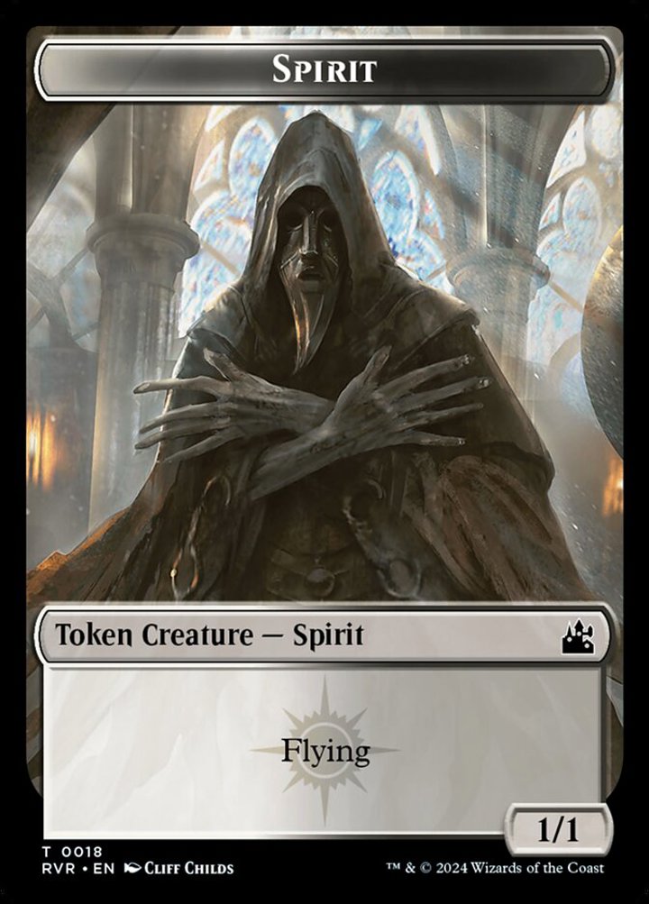 Spirit Token (White and Black 1/1)