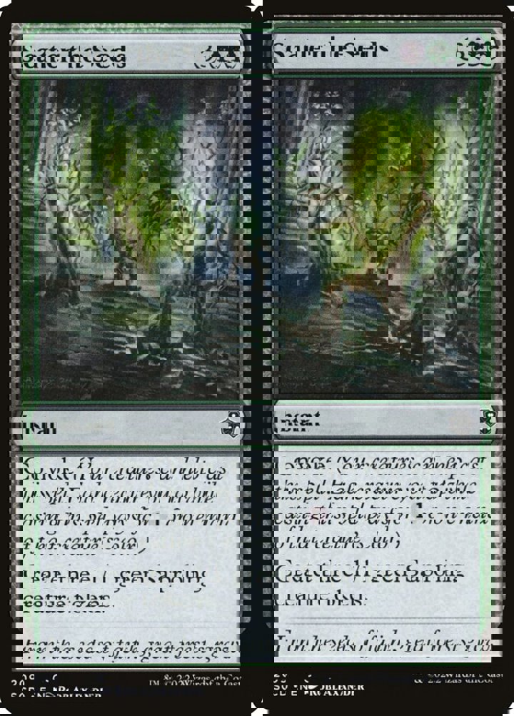 Scatter the Seeds