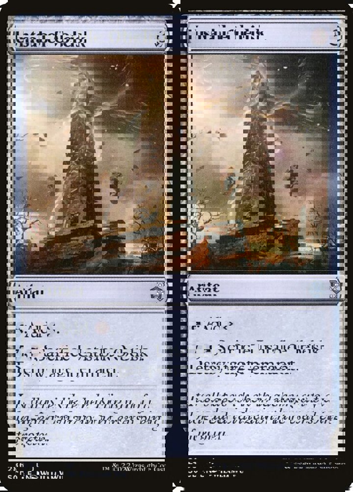 Unstable Obelisk
