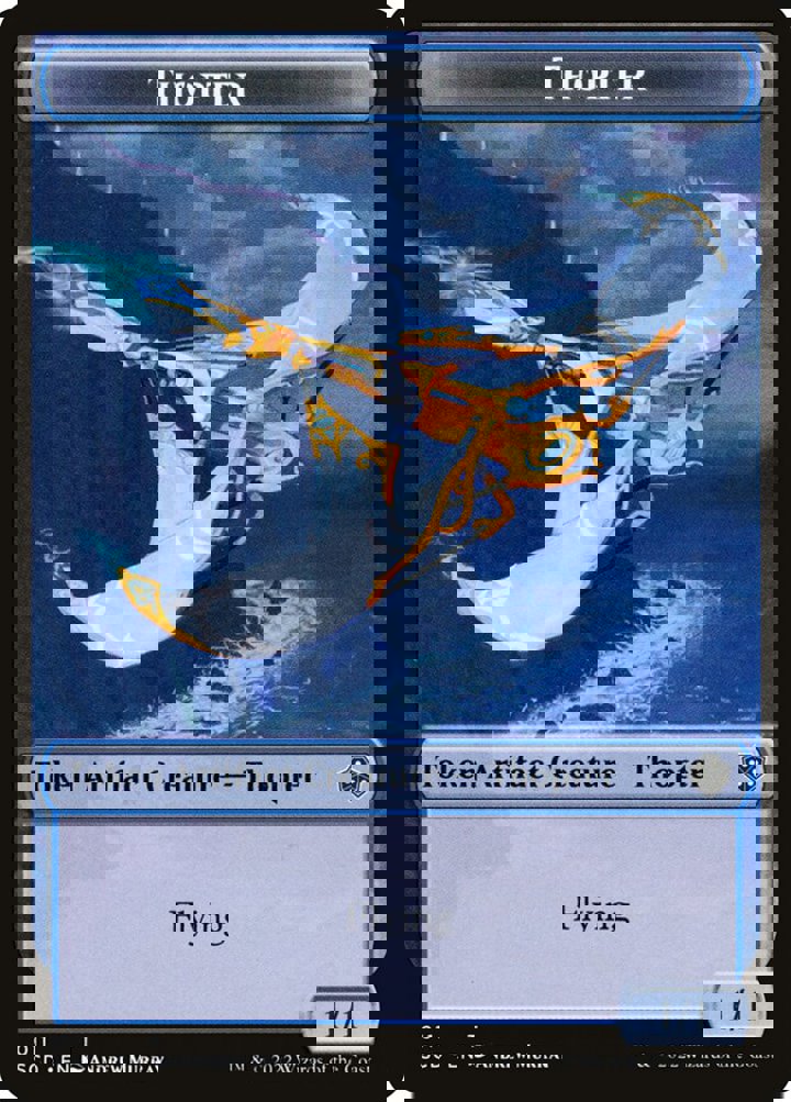 Bird Token (W 1/1) // Thopter Token (UA 1/1)