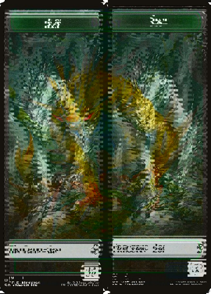Beast Token (G 3/3) // Beast Token (G 3/3)