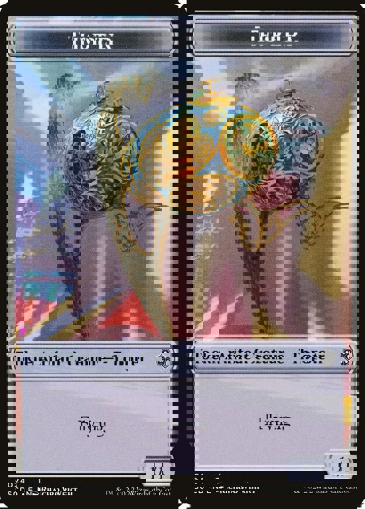 Cat Bird Token (W 1/1) // Thopter Token (A 1/1)
