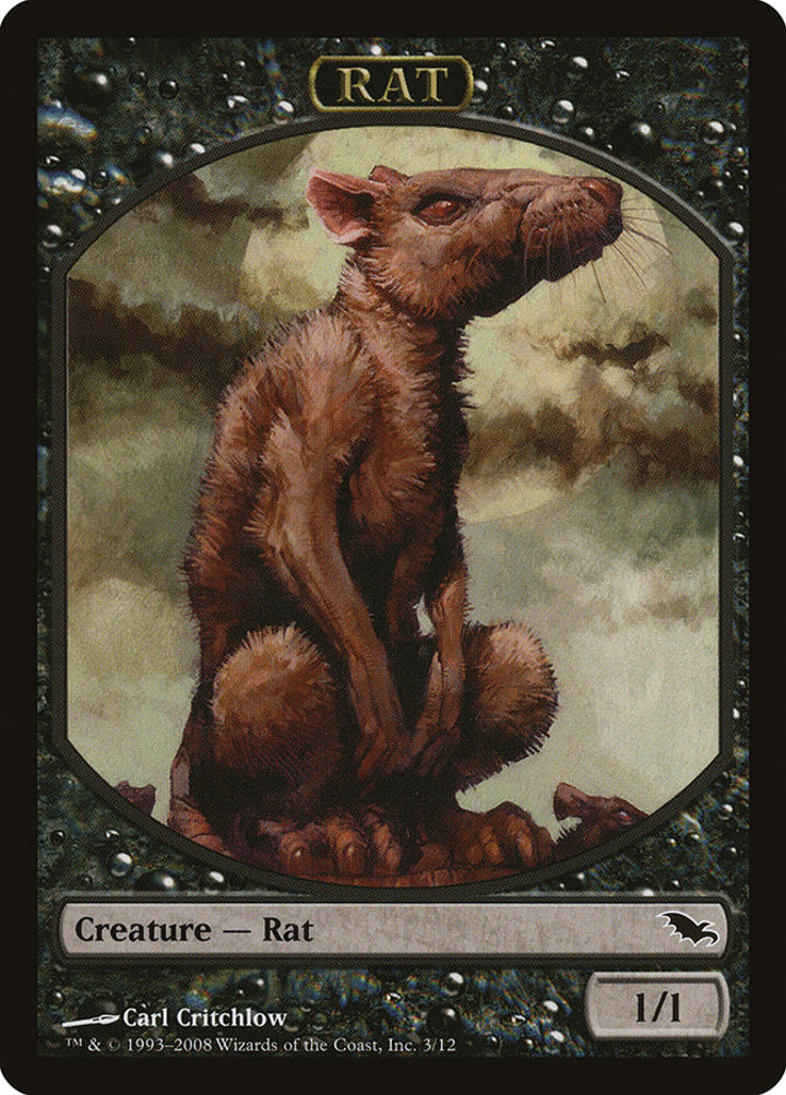 Rat Token (Black 1/1)