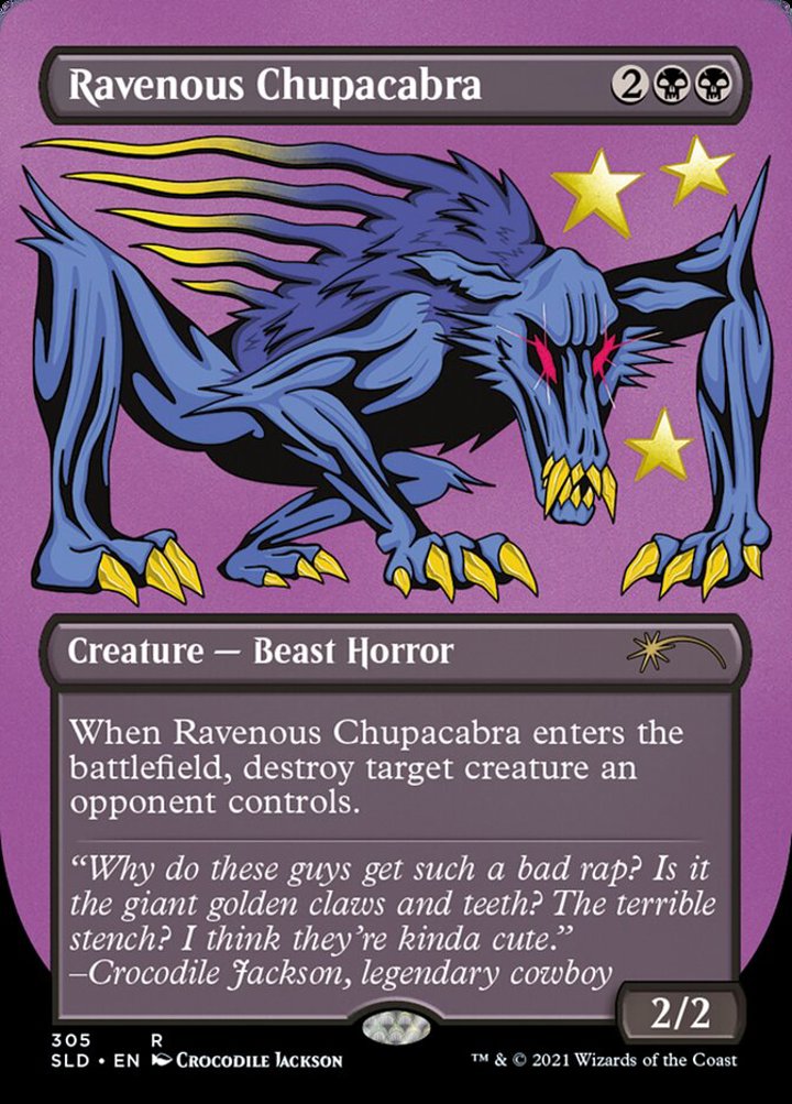 Ravenous Chupacabra (V.1)