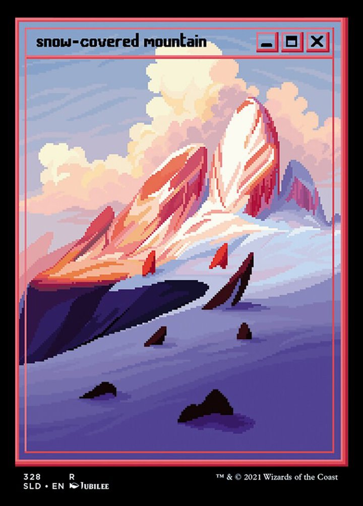 Snow-Covered Mountain (V.1)