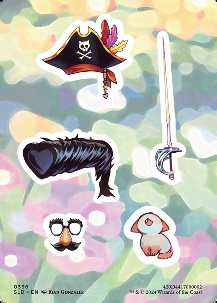 "Pick 'Em and Stick 'Em" Sticker Sheet 2