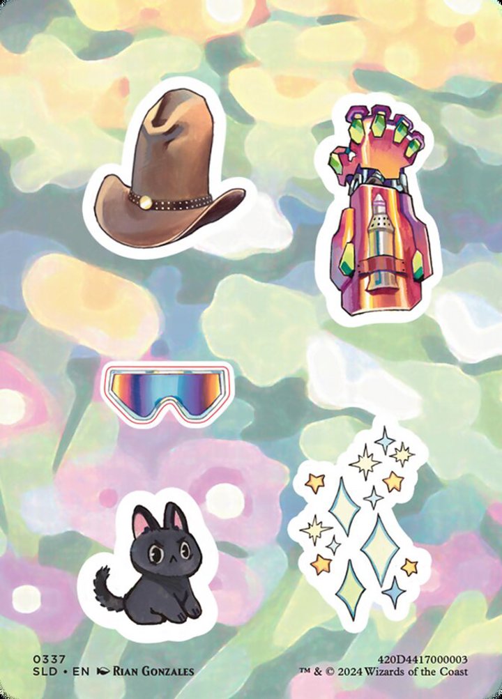 "Pick 'Em and Stick 'Em" Sticker Sheet 3