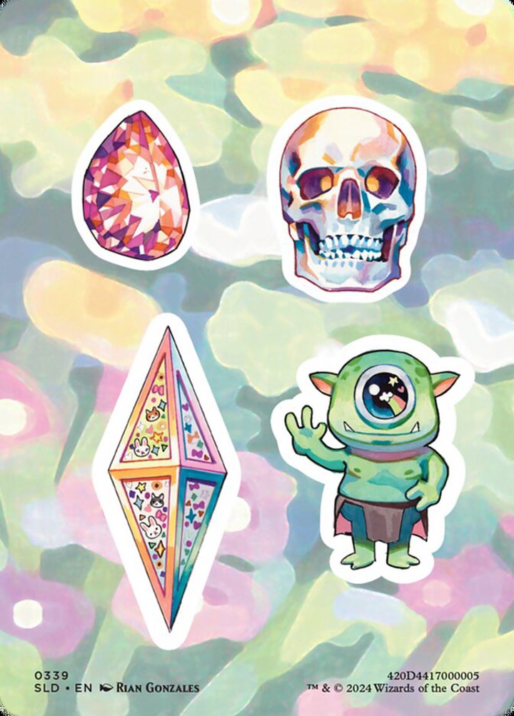 "Pick 'Em and Stick 'Em" Sticker Sheet 5