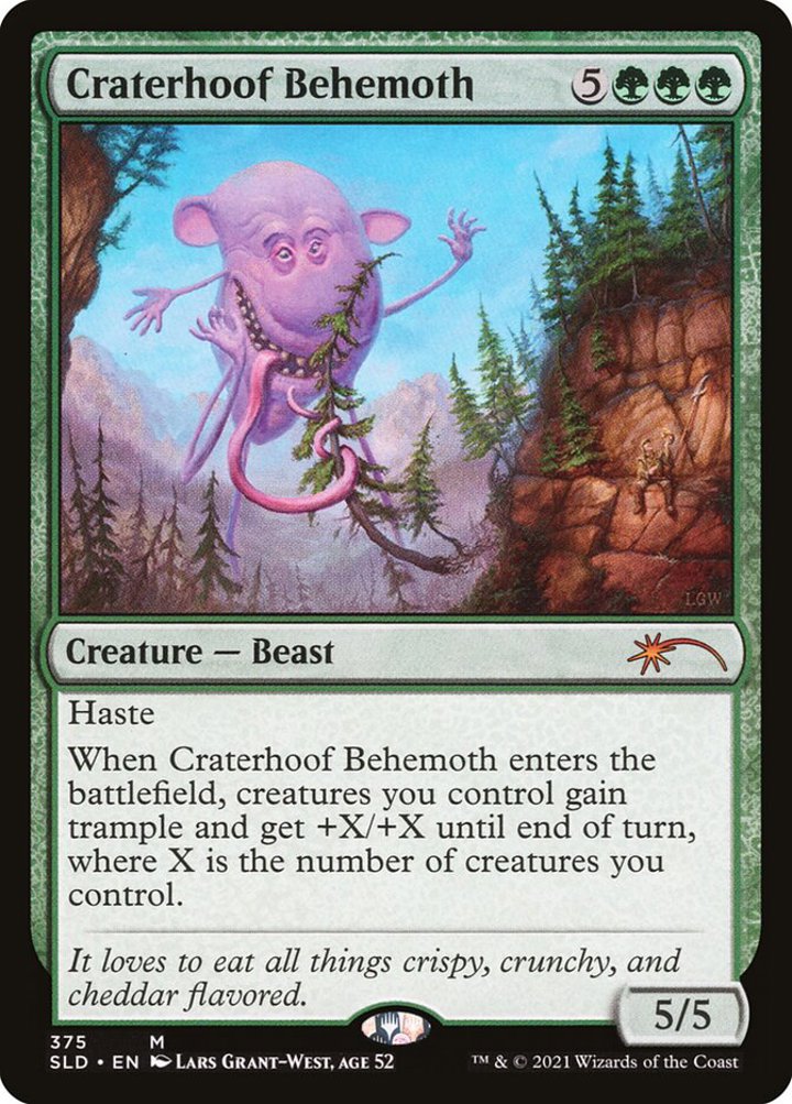 Craterhoof Behemoth (V.1)