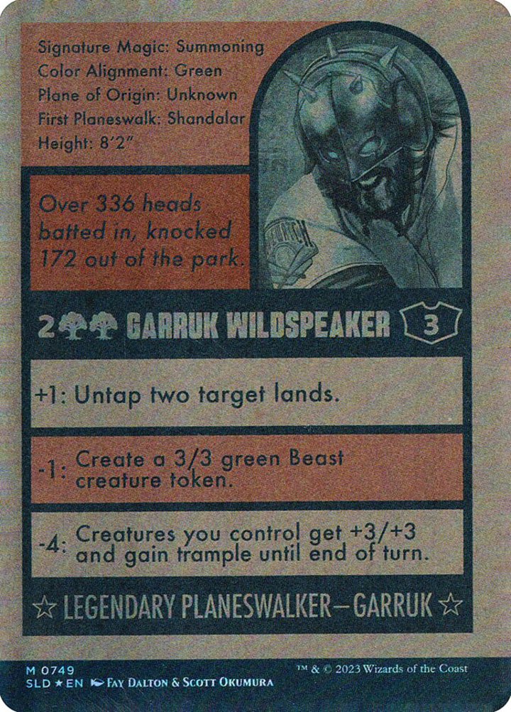 Garruk Wildspeaker (V.2)