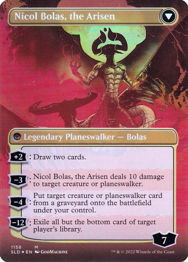 Nicol Bolas, the Ravager // Nicol Bolas, the Arisen (V.1)