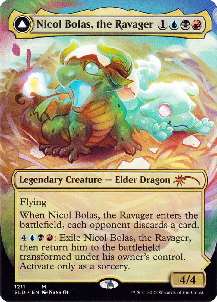 Nicol Bolas, the Ravager // Nicol Bolas, the Arisen (V.2)