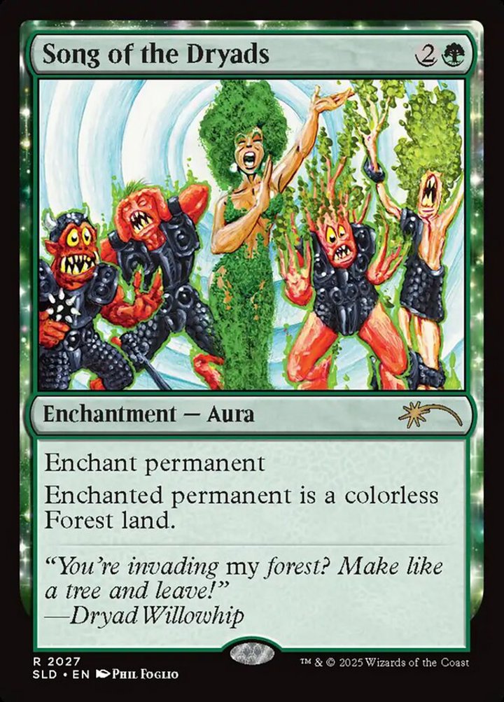 Song of the Dryads