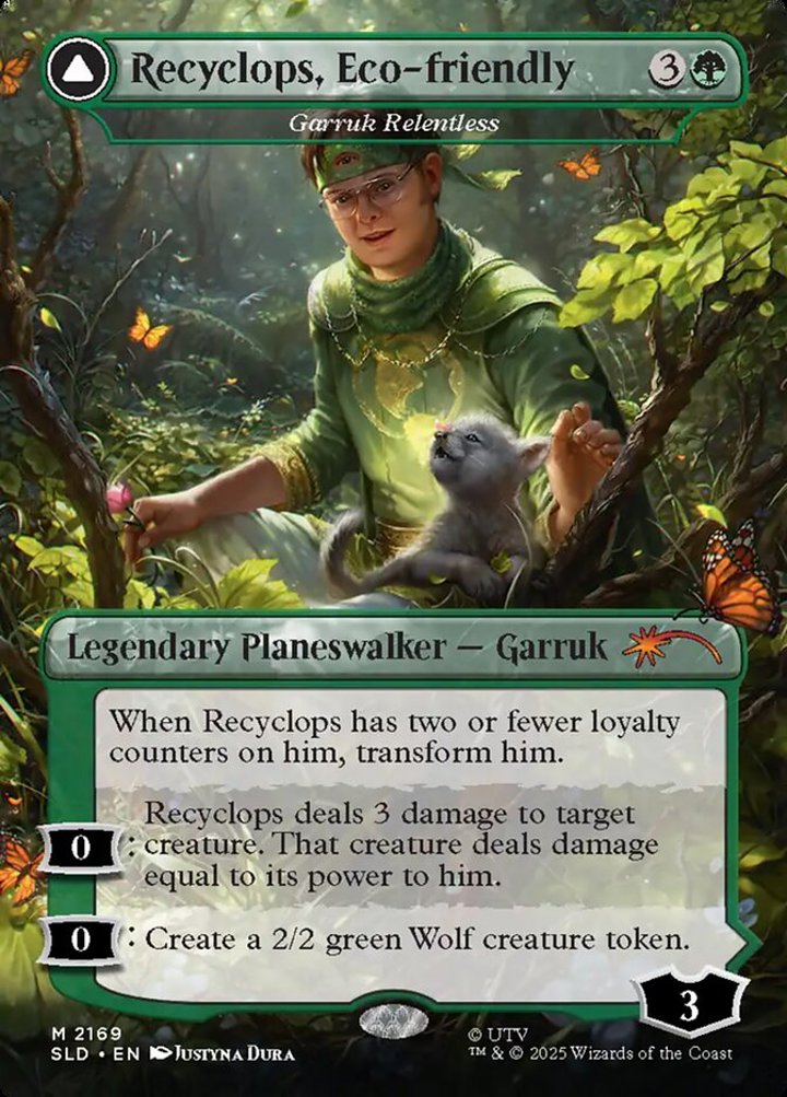 Garruk Relentless / Garruk, the Veil-Cursed