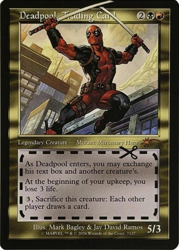 Deadpool, Trading Card (V.1)
