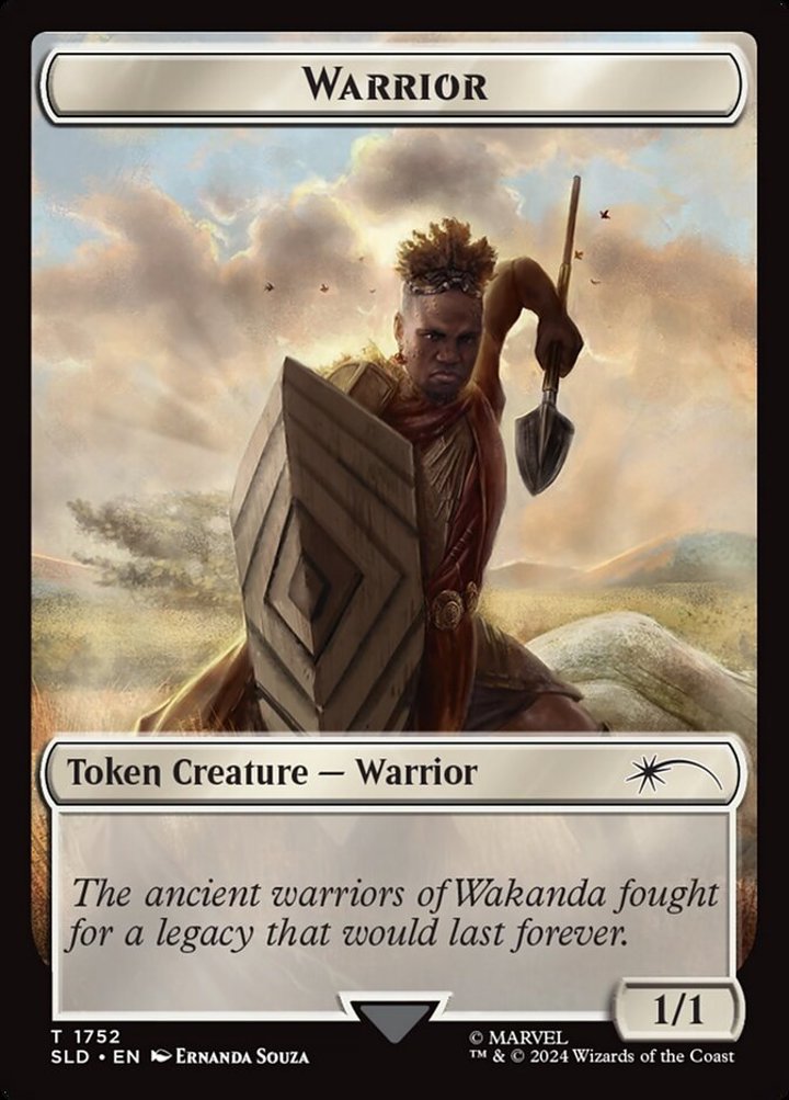 Warrior Token (White 1/1)