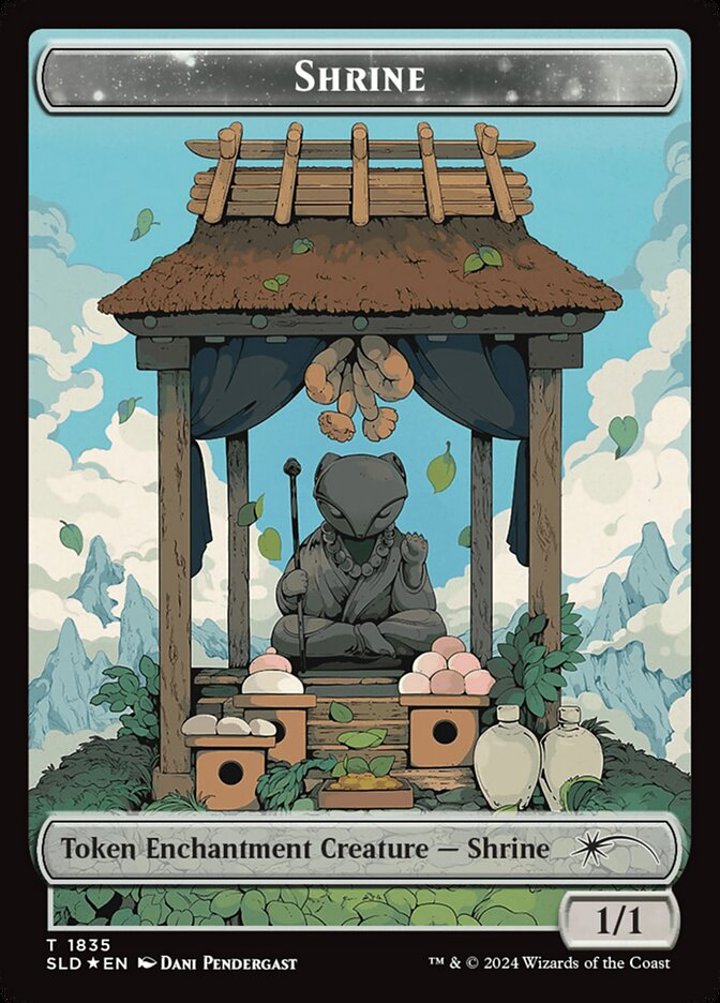 Shrine Token (Colorless 1/1)