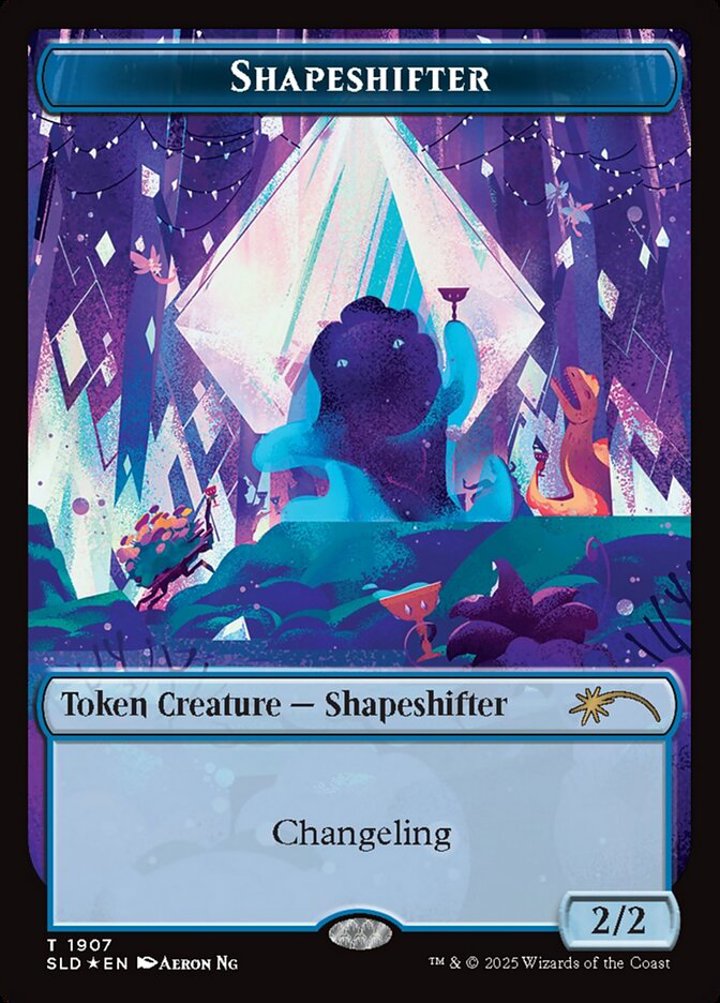 Shapeshifter Token (Blue 2/2) (V.2)