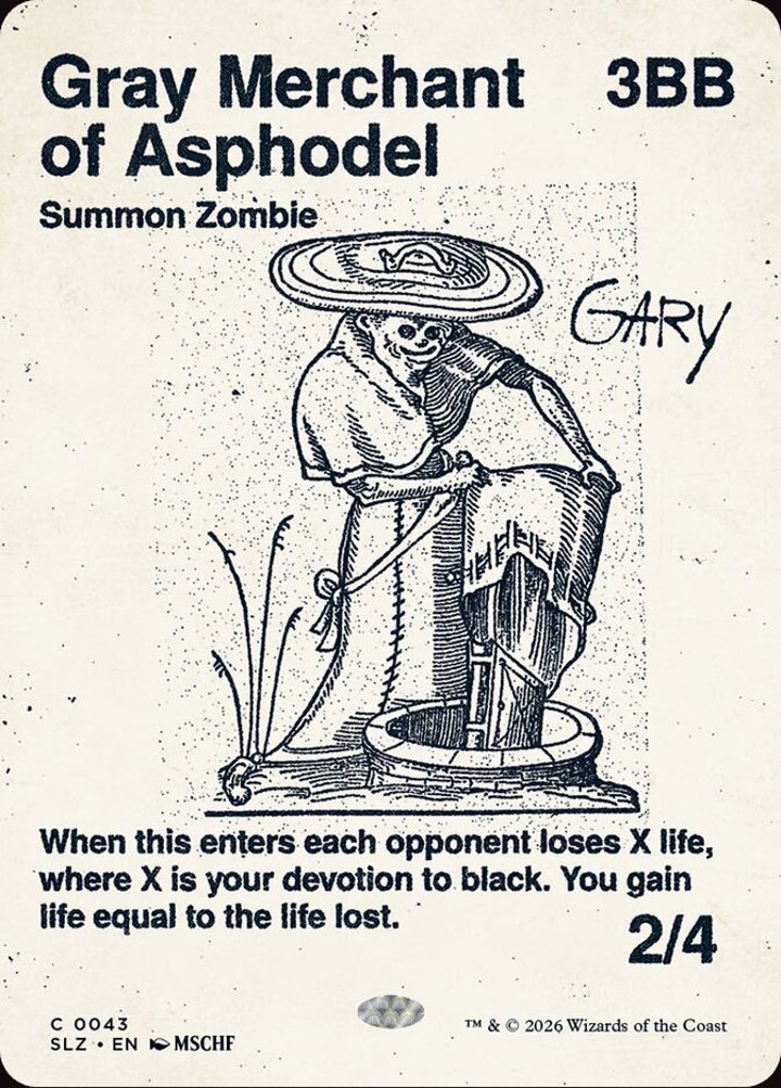 Gray Merchant of Asphodel (V.1)
