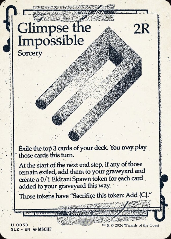 Glimpse the Impossible (V.1)