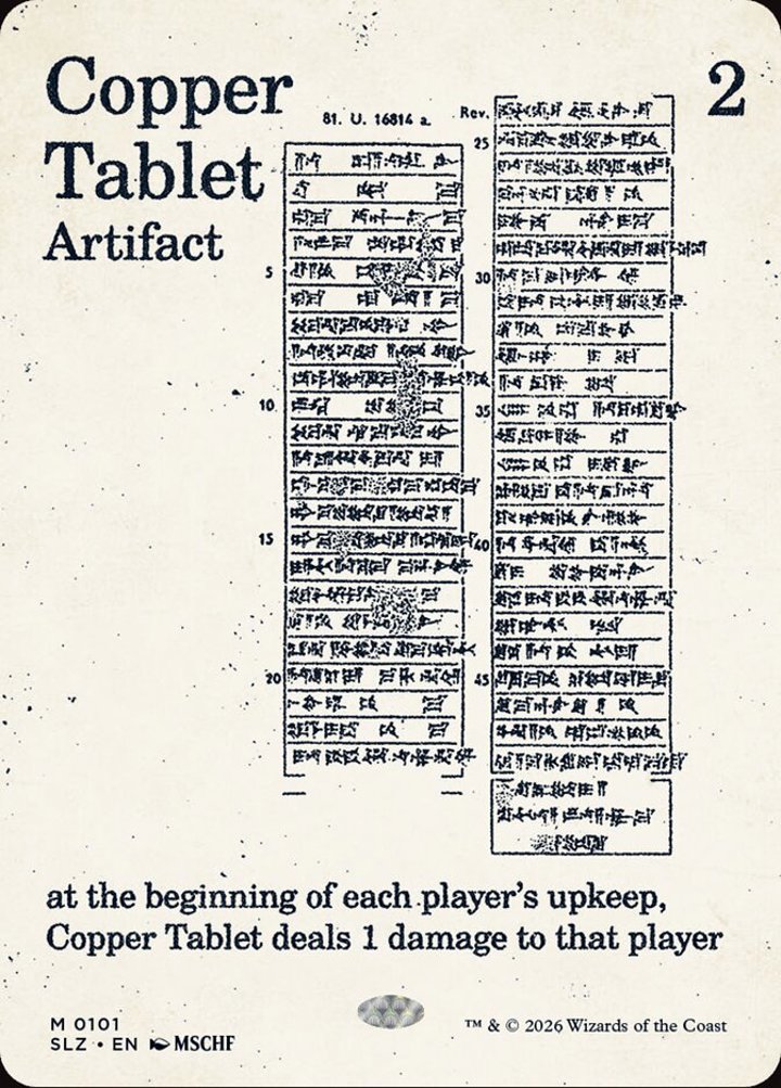 Copper Tablet (V.1)