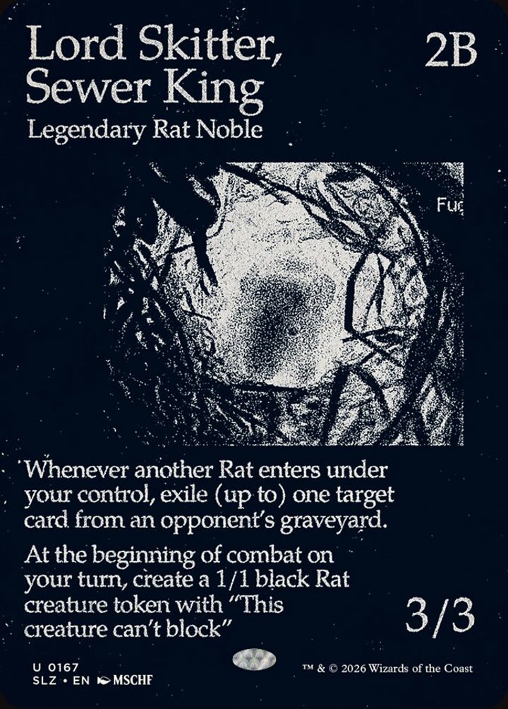 Lord Skitter, Sewer King (V.2)