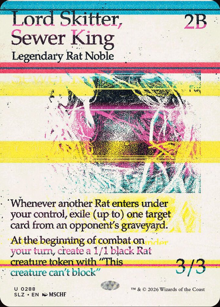 Lord Skitter, Sewer King (V.3)