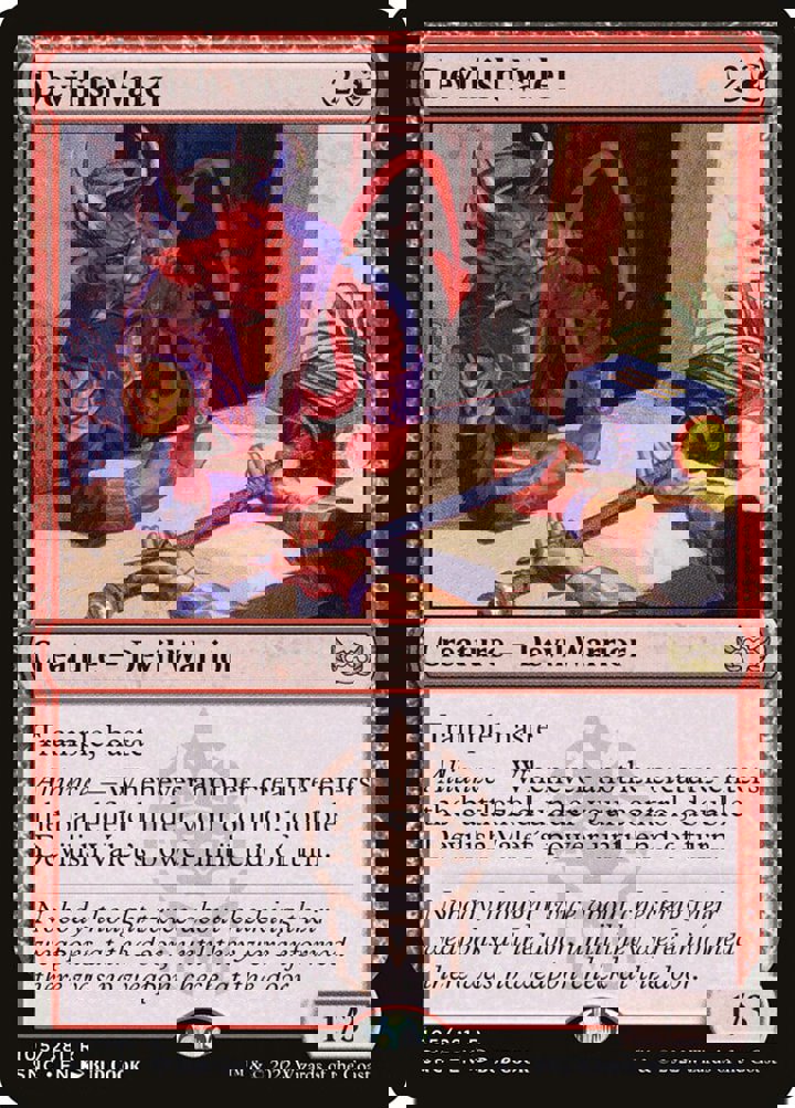 Devilish Valet Single: Magic: The Gathering Streets of New Capenna Einzelkarte