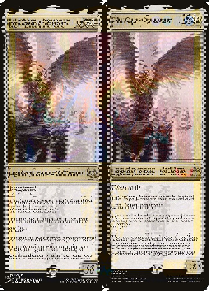Falco Spara, Pactweaver