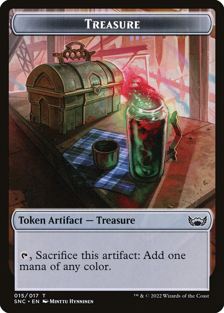 Fish (U 1/1) // Treasure Token (V.3)