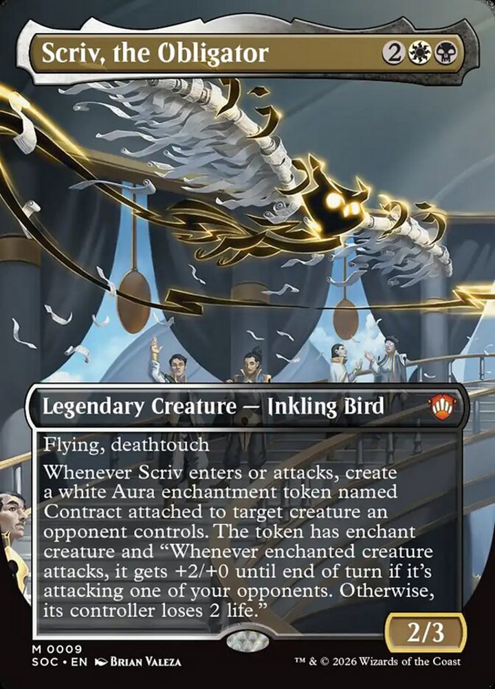 Scriv, the Obligator