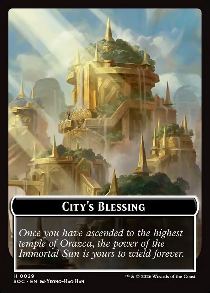 City's Blessing Token // Food Token