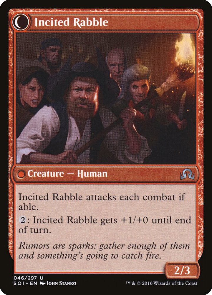 Town Gossipmonger / Incited Rabble