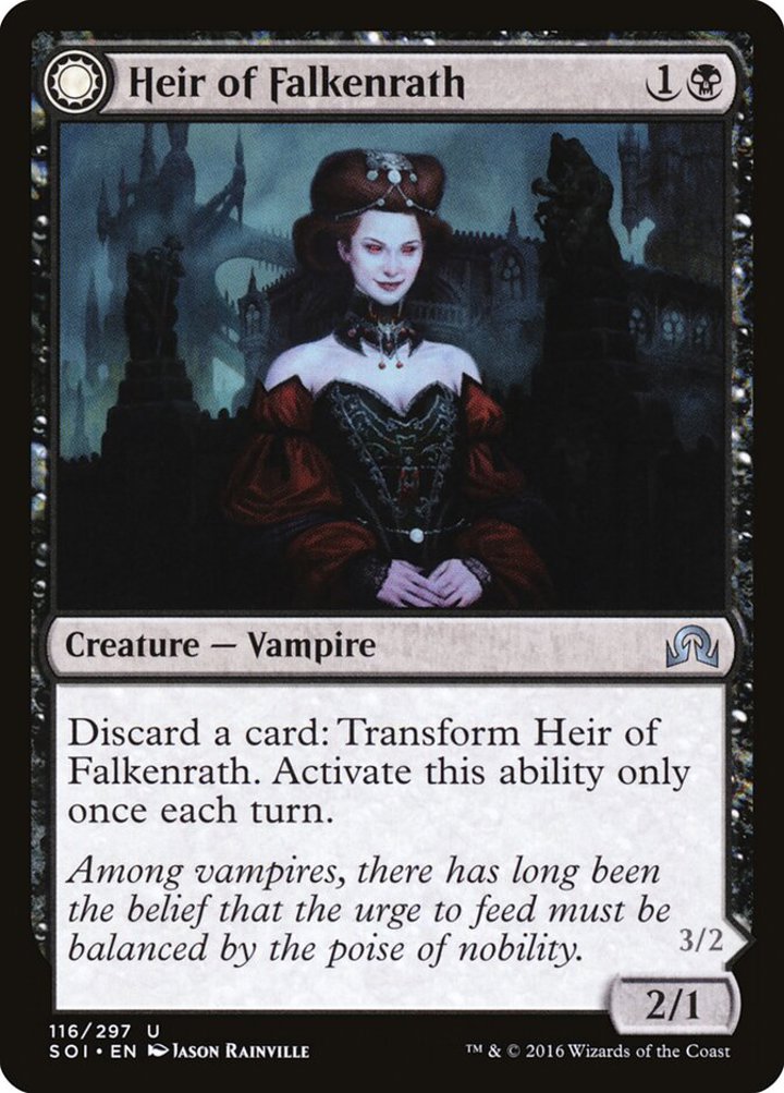 Heir of Falkenrath / Heir to the Night