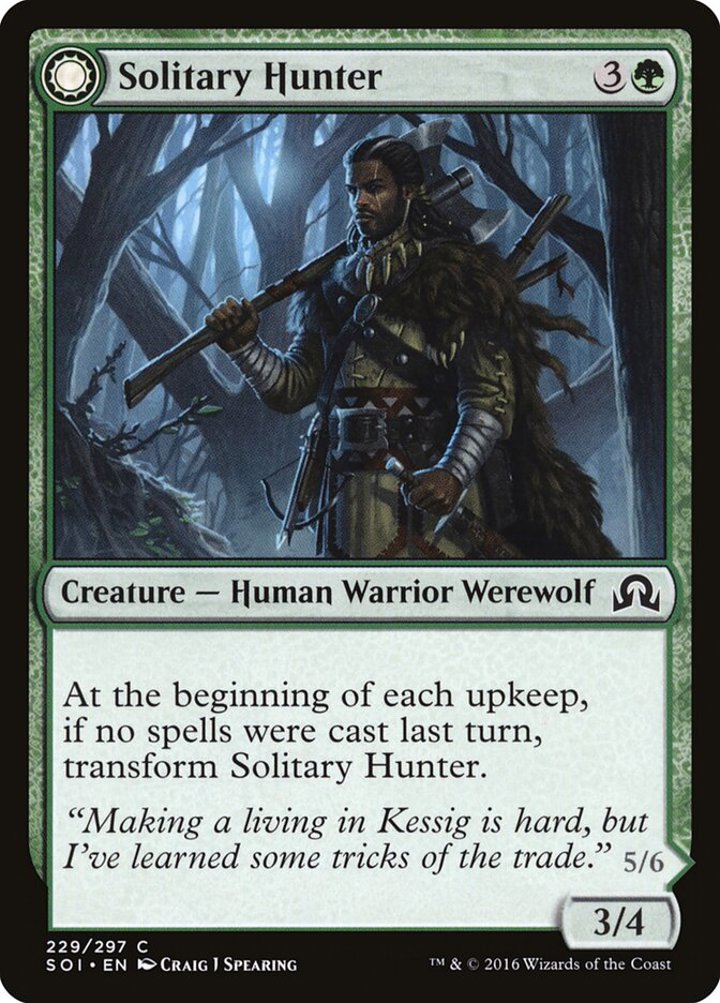 Solitary Hunter / One of the Pack