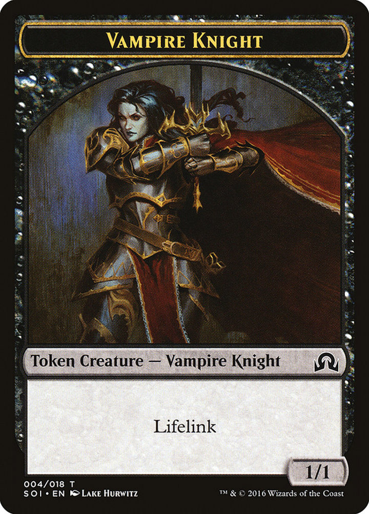 Vampire Knight Token (Black 1/1)