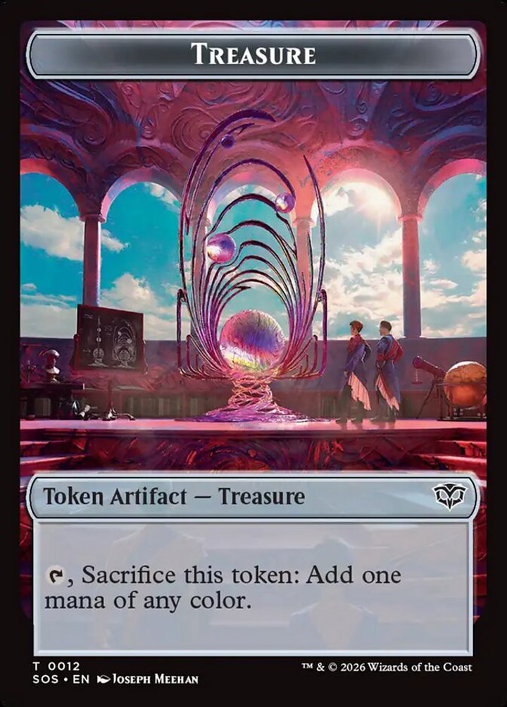Phyrexian Germ Token (B 0/0) // Treasure Token