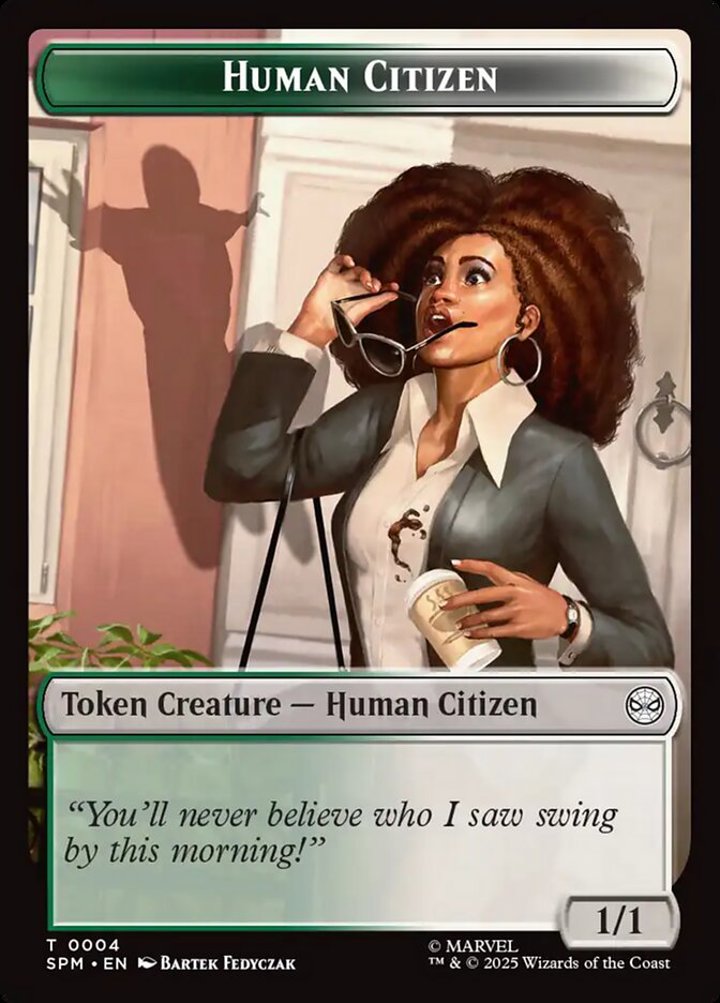Copy Token // Human Citizen Token (GW 1/1)