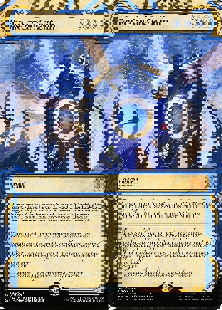 Blue Sun's Zenith (V.1)