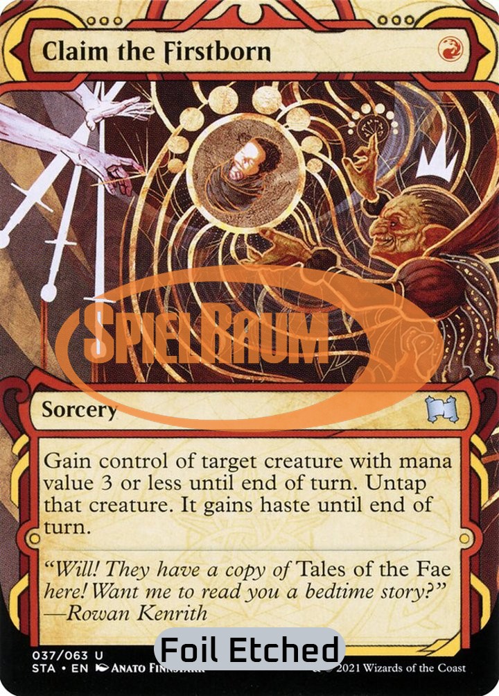 Claim the Firstborn (V.3)