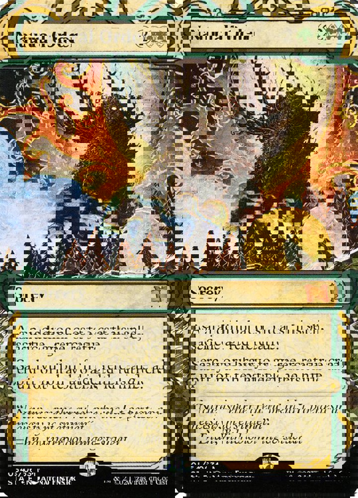 Natural Order (V.1)